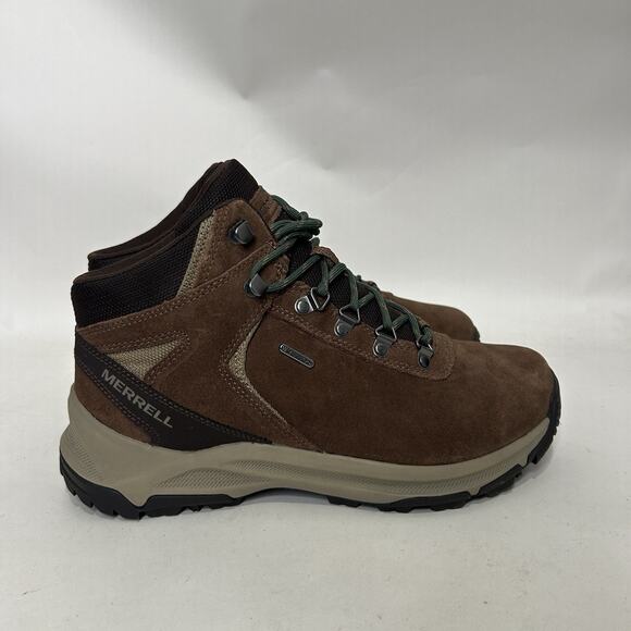 Merrell Erie Mid Waterproof Hiking Boots “Earth” main image 2